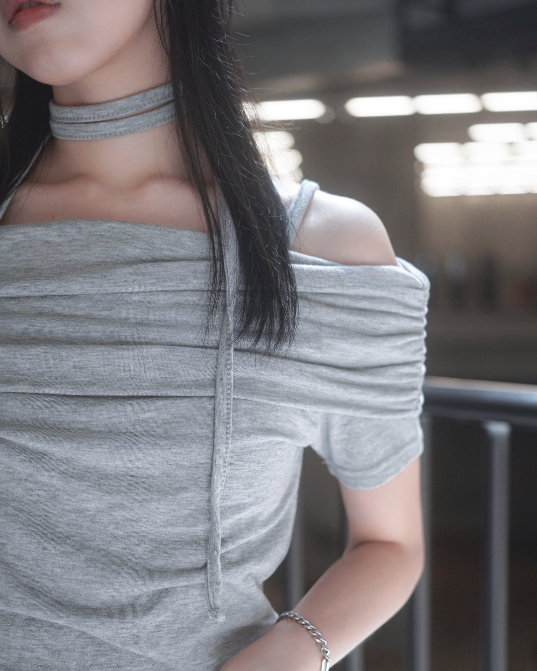 Layered Neckline Top