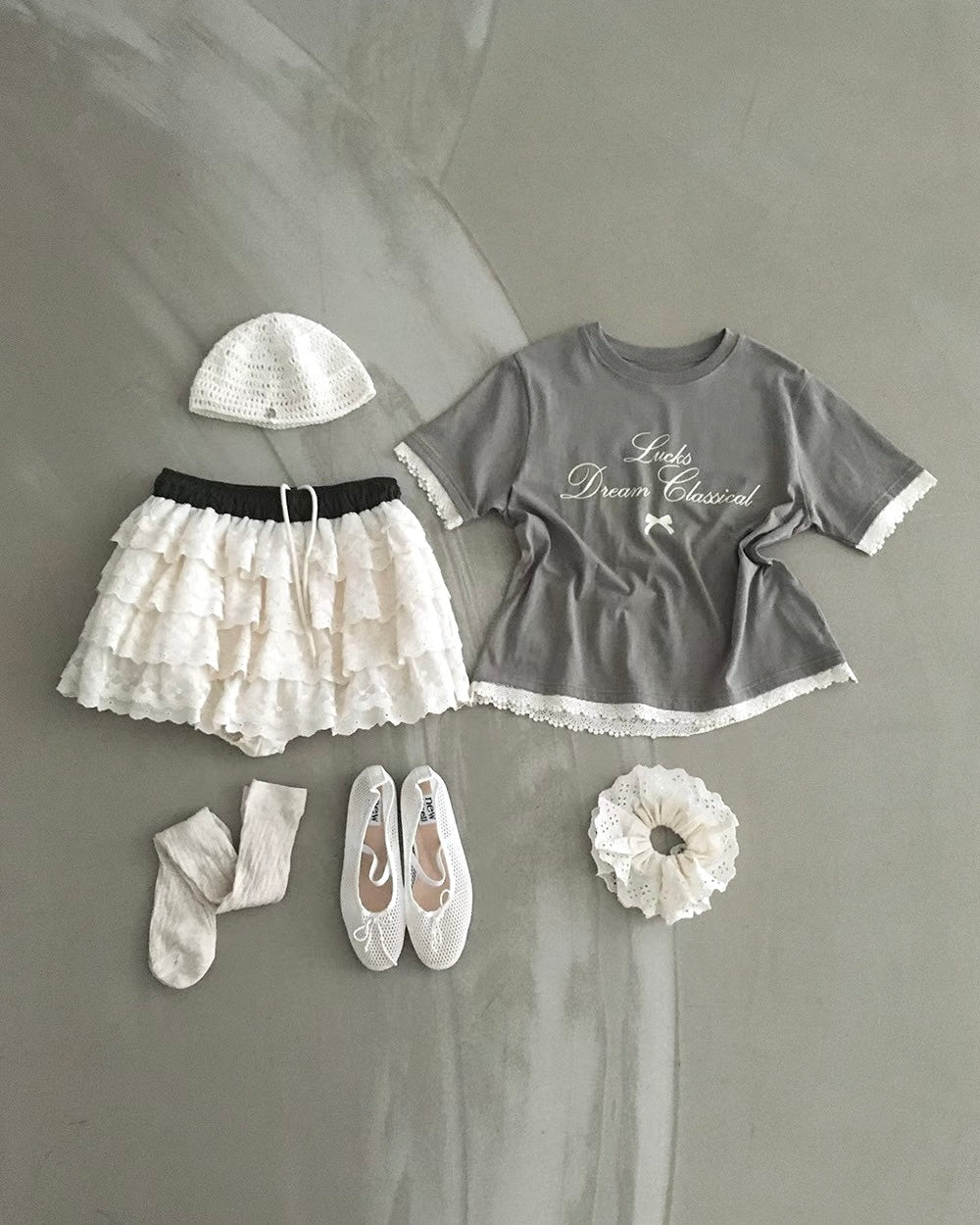 Quadruple Lace Skirt