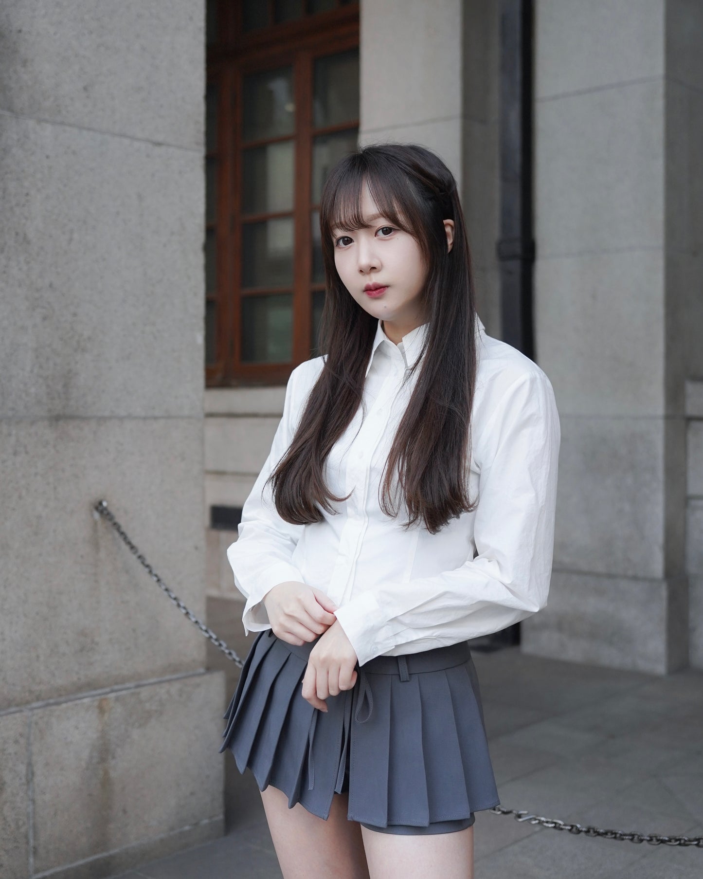 (SAMPLE SALE) Design Crop Blouse