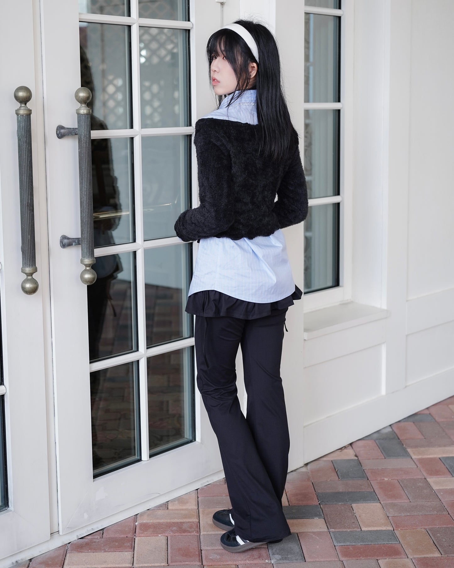 Layered Skirt-Pant Flare