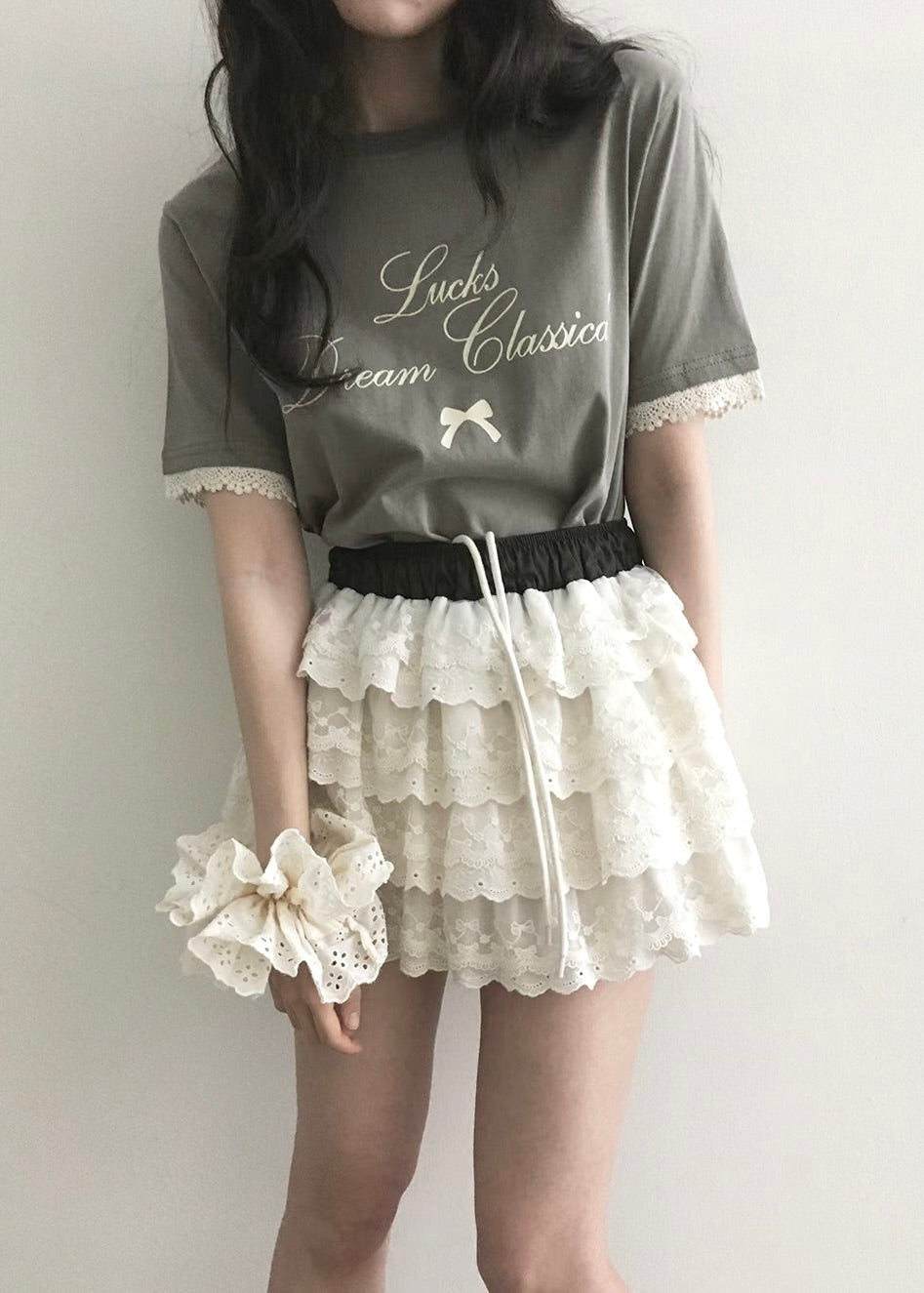 Quadruple Lace Skirt
