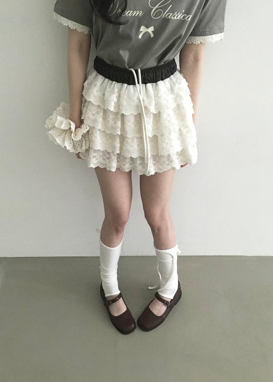 Quadruple Lace Skirt