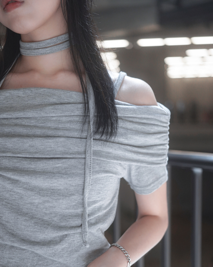Layered Neckline Top