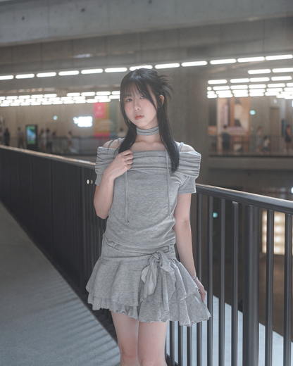Layered Neckline Top