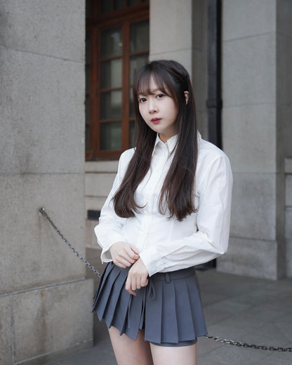 (SAMPLE SALE) Design Crop Blouse